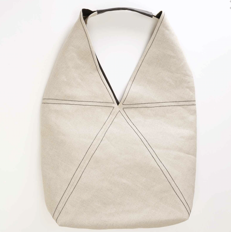 shoulder bag linen