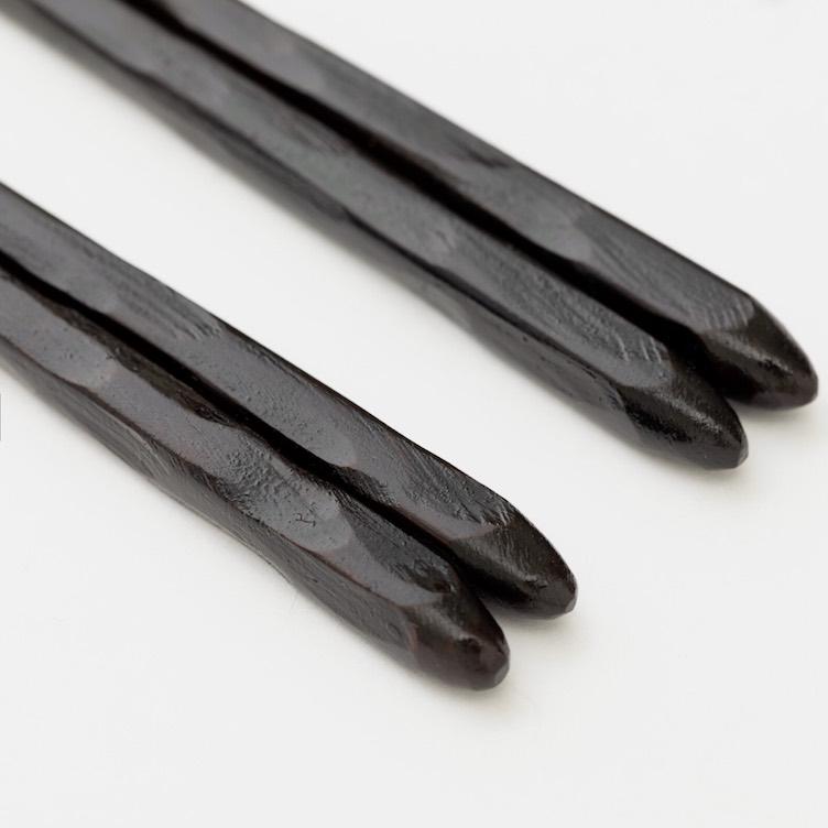 chopsticks iron wood