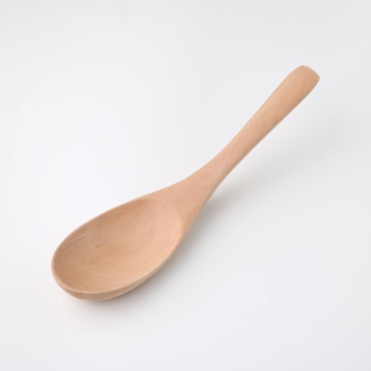 soup spoon natural wood