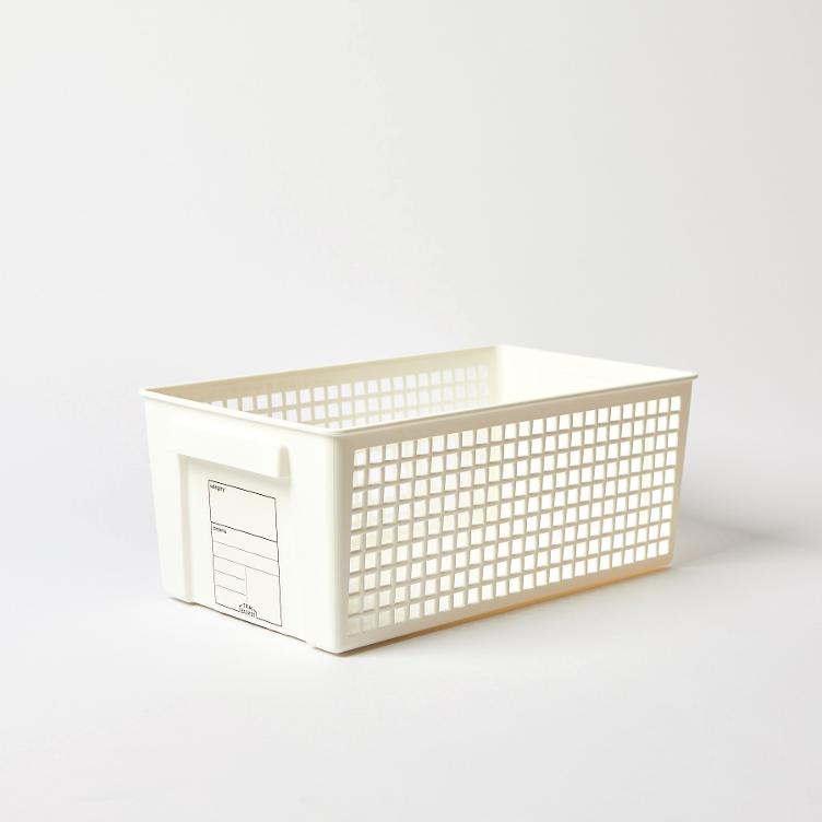 Storage basket - white